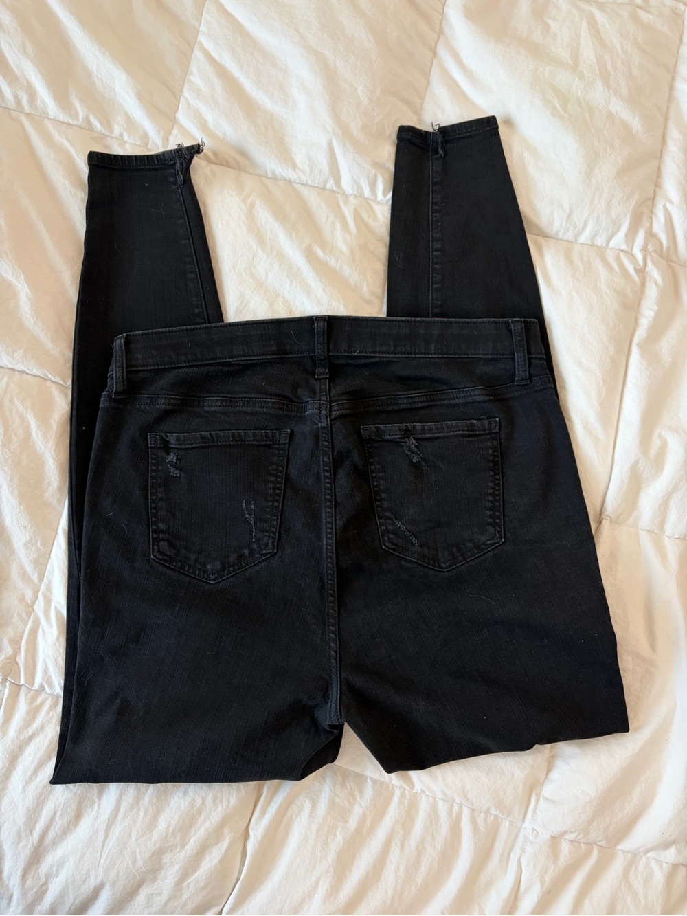 Torrid Premium sky high skinny Black Women's Jeans Distressed
